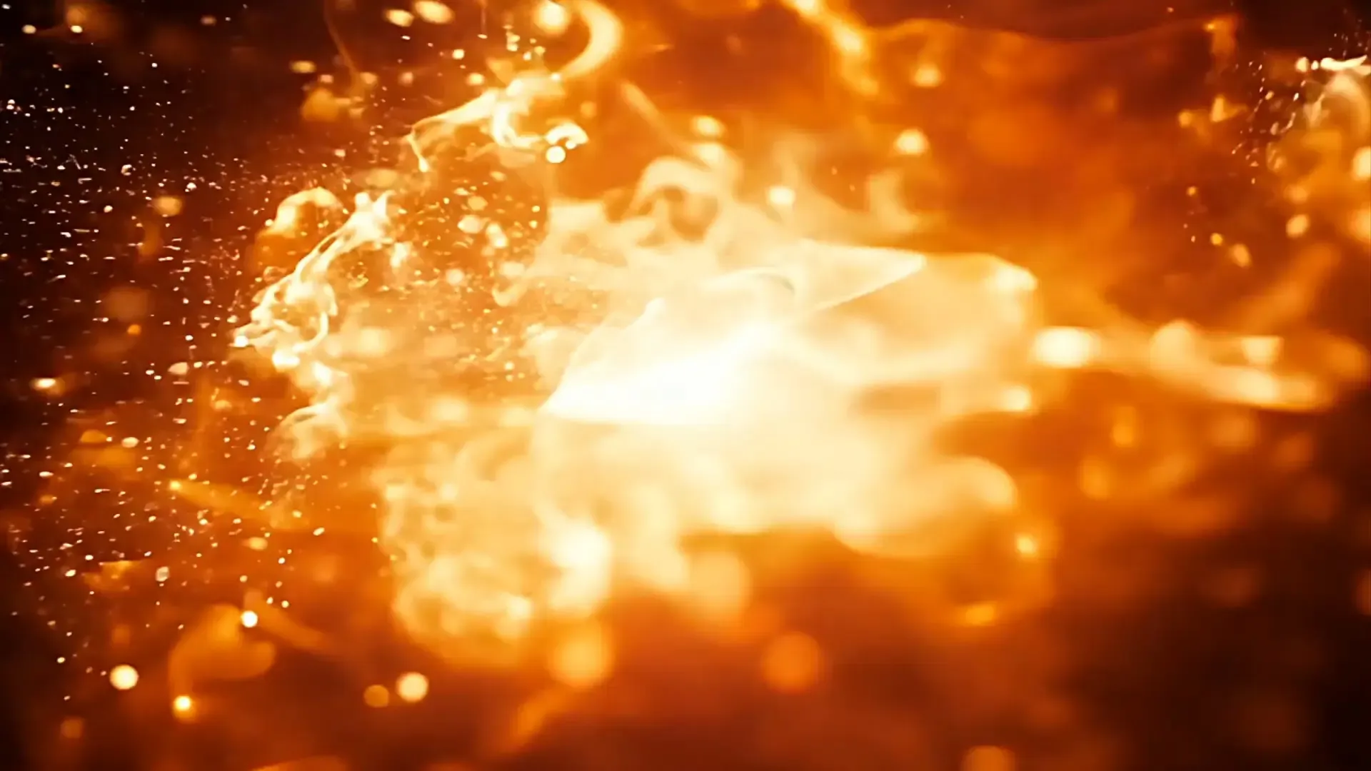 Epic Fire Blast Effect Overlay for Cinematic Action and Adventure Trailers